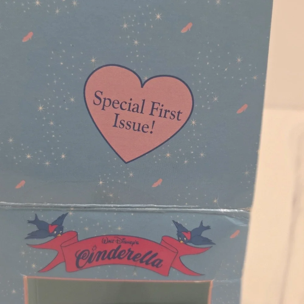 Disney Grolier  Special First Issue Christmas Ornament Cinderella With Box